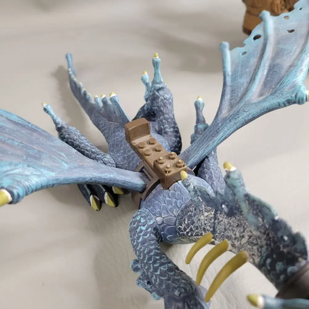 MEGA BLOKS Dragons Krystal Wars Man-O-War Ship Set 9895 Incomplete Dragon Works